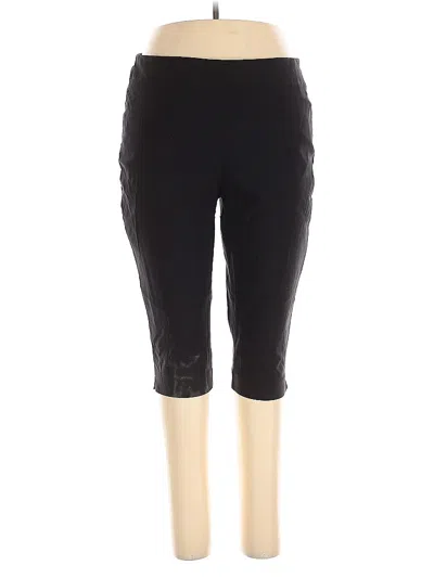 Pre-owned Chico's Active Pants In Black