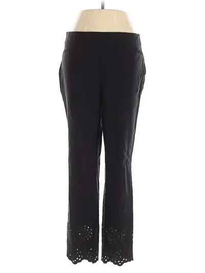 Pre-owned Chico's Active Pants In Black