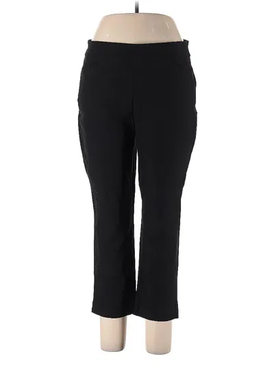 Pre-owned Chico's Active Pants In Black