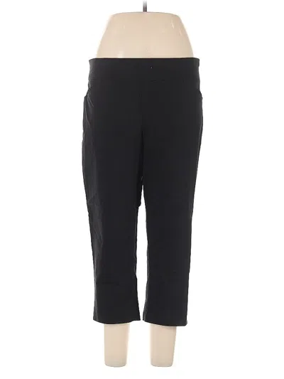 Pre-owned Chico's Active Pants In Black