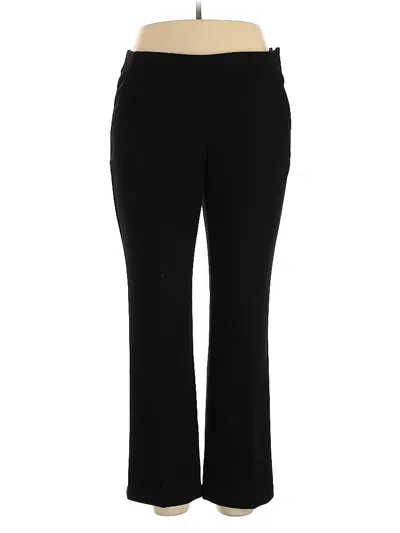 Pre-owned Chico's Active Pants In Black