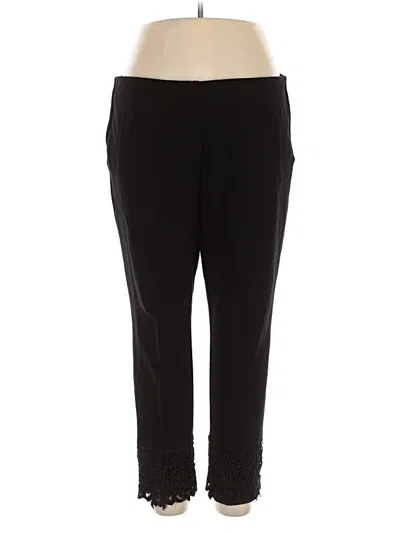 Pre-owned Chico's Active Pants In Black