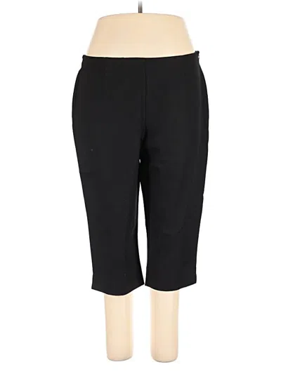 Pre-owned Chico's Active Pants In Black