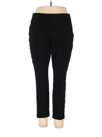 Pre-owned Chico's Active Pants In Black