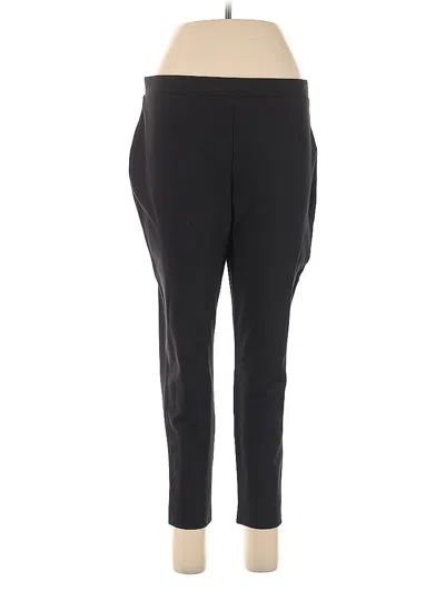 Pre-owned Chico's Active Pants In Black