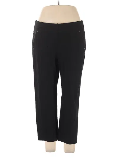 Pre-owned Chico's Active Pants In Black