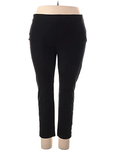 Pre-owned Chico's Active Pants In Black