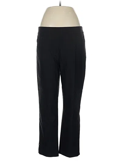 Pre-owned Chico's Active Pants In Black