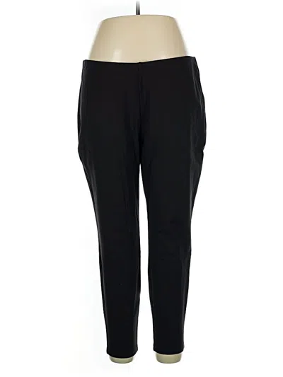 Pre-owned Chico's Active Pants In Black