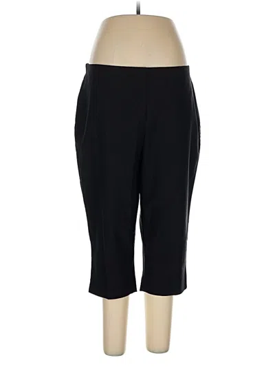 Pre-owned Chico's Active Pants In Black