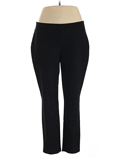Pre-owned Chico's Active Pants In Black