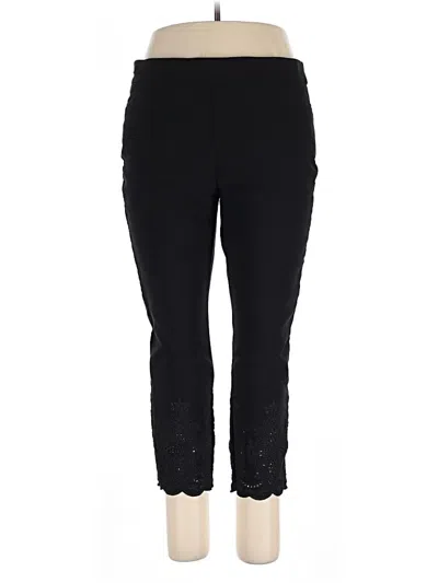 Pre-owned Chico's Active Pants In Black