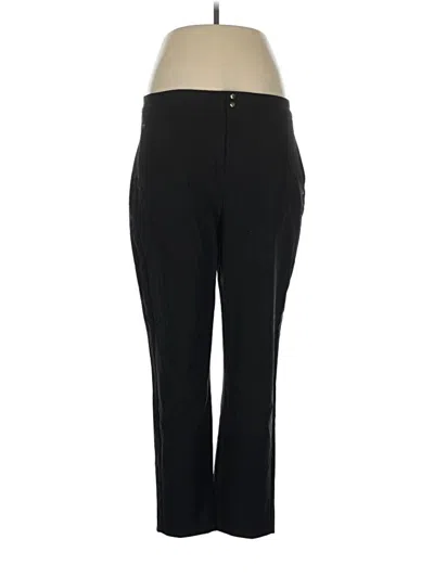 Pre-owned Chico's Active Pants In Black