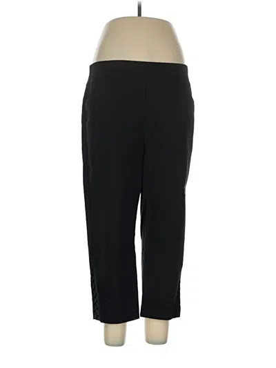 Pre-owned Chico's Active Pants In Black
