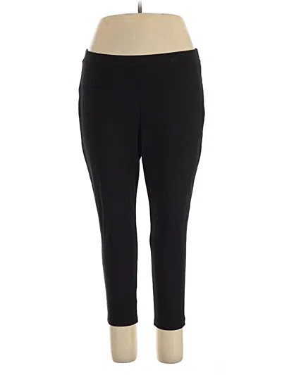 Pre-owned Chico's Active Pants In Black
