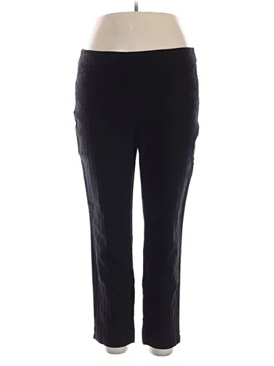 Pre-owned Chico's Active Pants In Black