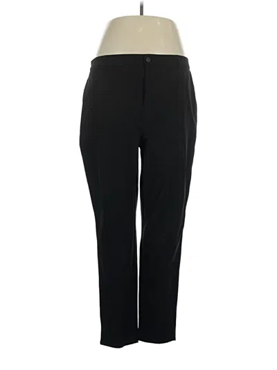 Pre-owned Chico's Active Pants In Black