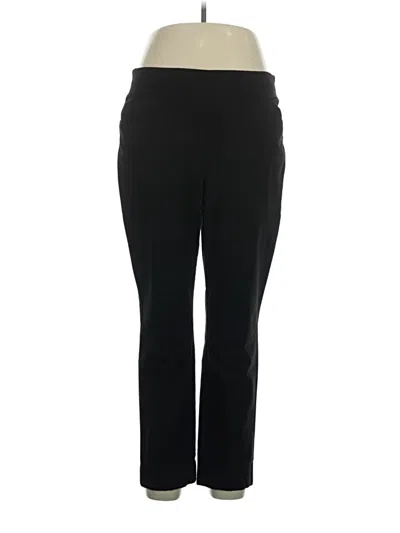 Pre-owned Chico's Active Pants In Black