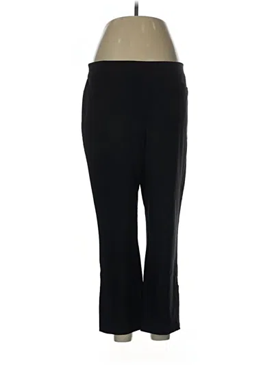Pre-owned Chico's Active Pants In Black