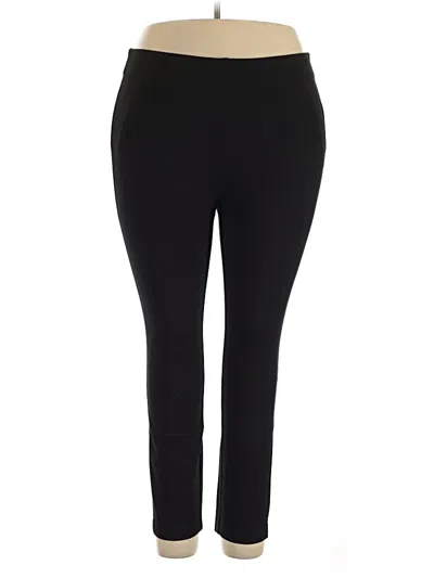 Pre-owned Chico's Active Pants In Black