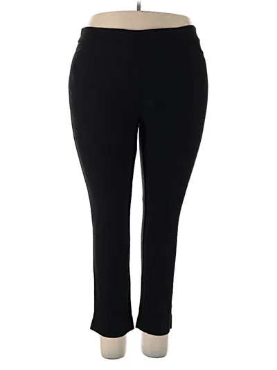 Pre-owned Chico's Active Pants In Black