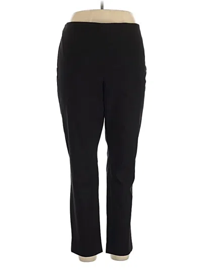 Pre-owned Chico's Active Pants In Black