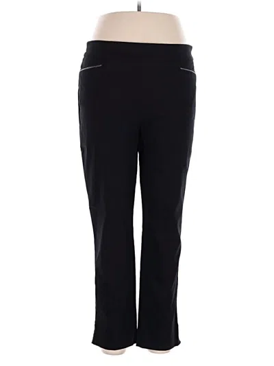 Pre-owned Chico's Active Pants In Black