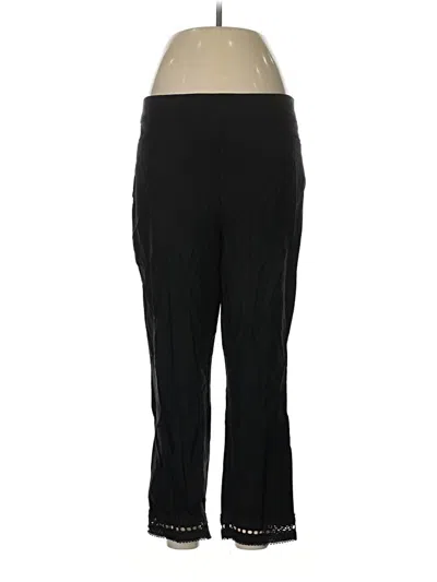 Pre-owned Chico's Active Pants In Black