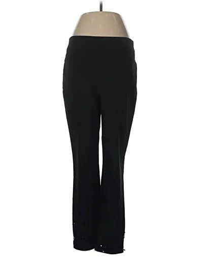 Pre-owned Chico's Active Pants In Black