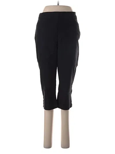 Pre-owned Chico's Active Pants In Black
