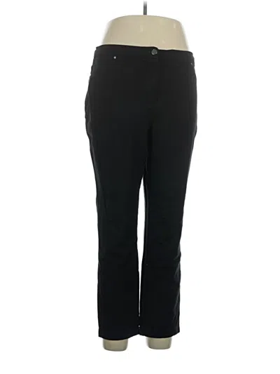 Pre-owned Chico's Active Pants In Black