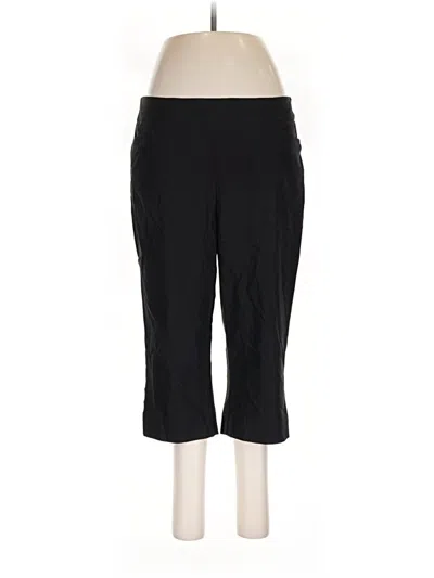 Pre-owned Chico's Active Pants In Black