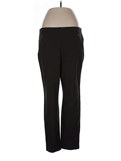 Pre-owned Chico's Active Pants In Black