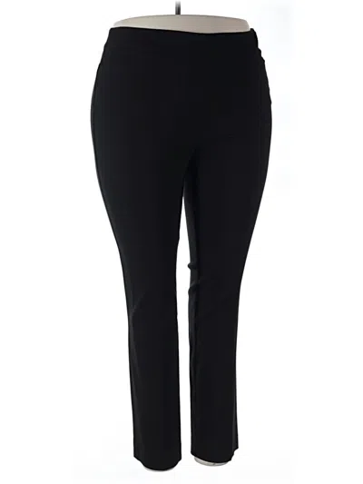 Pre-owned Chico's Active Pants In Black