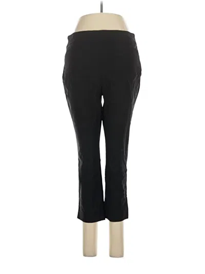 Pre-owned Chico's Active Pants In Black
