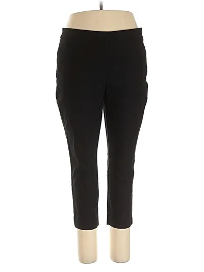 Pre-owned Chico's Active Pants In Black