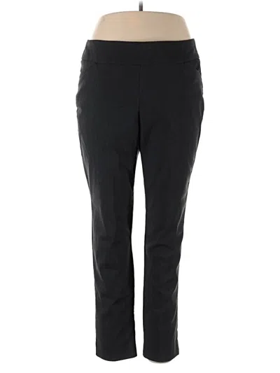 Pre-owned Chico's Active Pants In Black