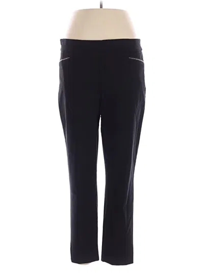 Pre-owned Chico's Active Pants In Black