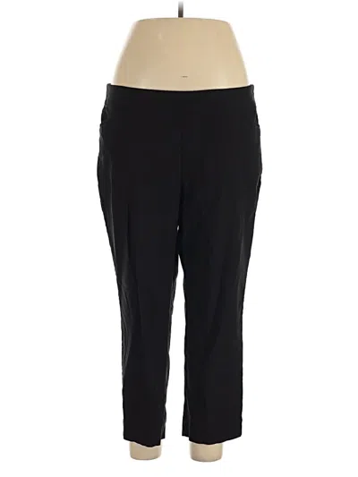 Pre-owned Chico's Active Pants In Black