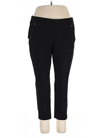 Pre-owned Chico's Active Pants In Black