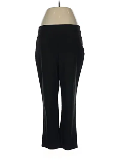Pre-owned Chico's Active Pants In Black