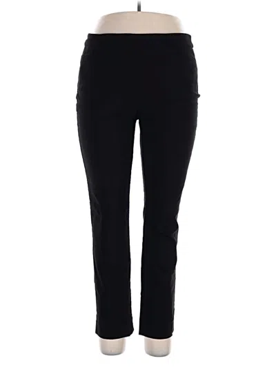 Pre-owned Chico's Active Pants In Black