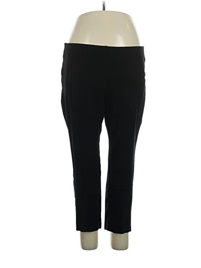 Pre-owned Chico's Active Pants In Black
