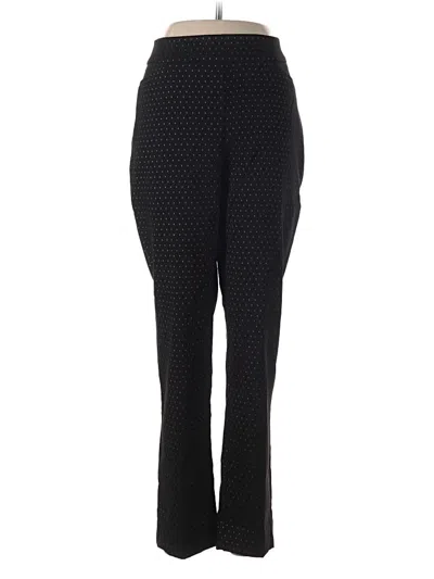 Pre-owned Chico's Active Pants In Black