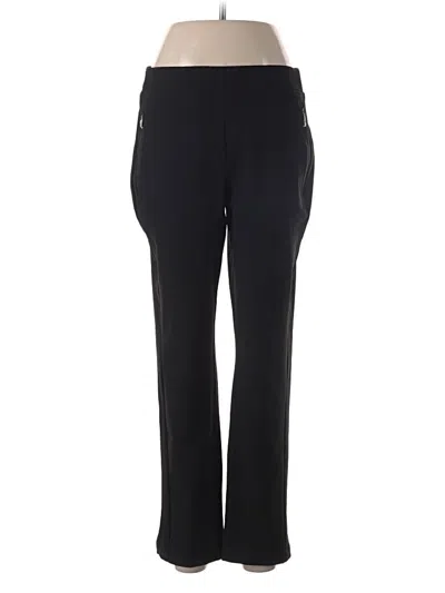 Pre-owned Chico's Active Pants In Black