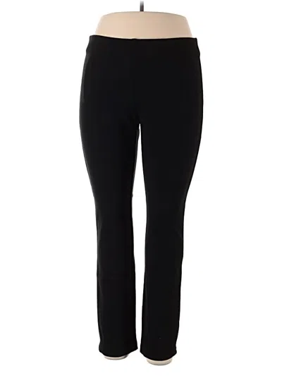 Pre-owned Chico's Active Pants In Black