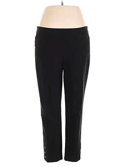 Pre-owned Chico's Active Pants In Black