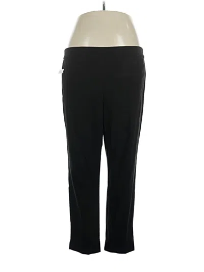 Pre-owned Chico's Active Pants In Black