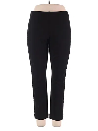 Pre-owned Chico's Active Pants In Black