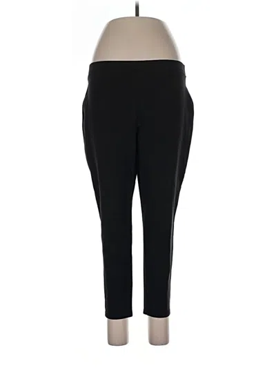 Pre-owned Chico's Active Pants In Black